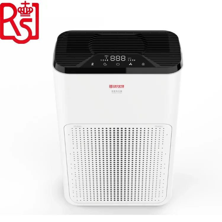 Guangdong Ionizer WIFI UV Commercial Air Conditioner Cleaner Home Ozone Generator HEPA Negative Ion Air Purifier