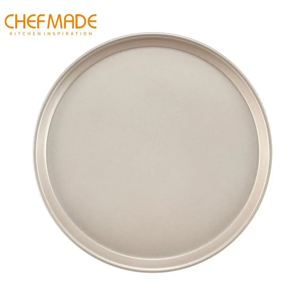 

CHEFMADE 9-Inch Shallow Pizza Pan, Non-StickBakeware