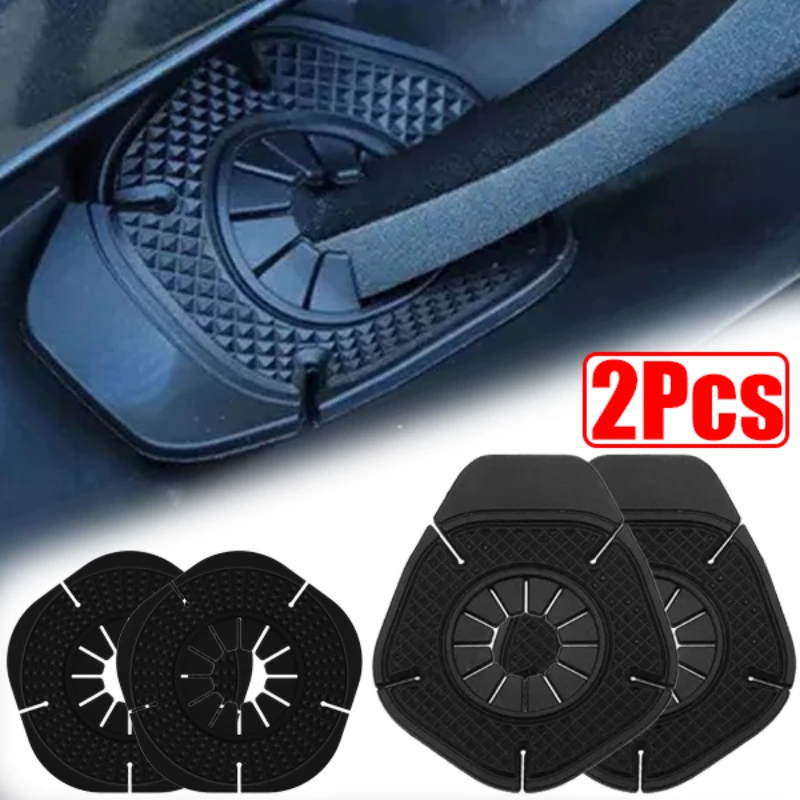 

1/2Pcs Car Windshield Wiper Hole Protective Cover Debris Leaves Falling Protection Sleeve Silicone Dustproof Pad Car Accessories