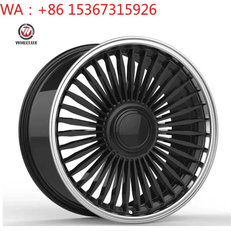 16-22 Inch 5 6 Lug Polished Brushed Forged Alloy Wheel Rims 10J Width Custom 25mm Offset Wheel Hubs