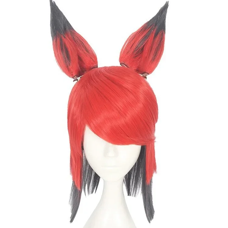 Hazbin Hotel - Hell Hotel - Broadcast Devil ALASTOR - Cosplay Wig