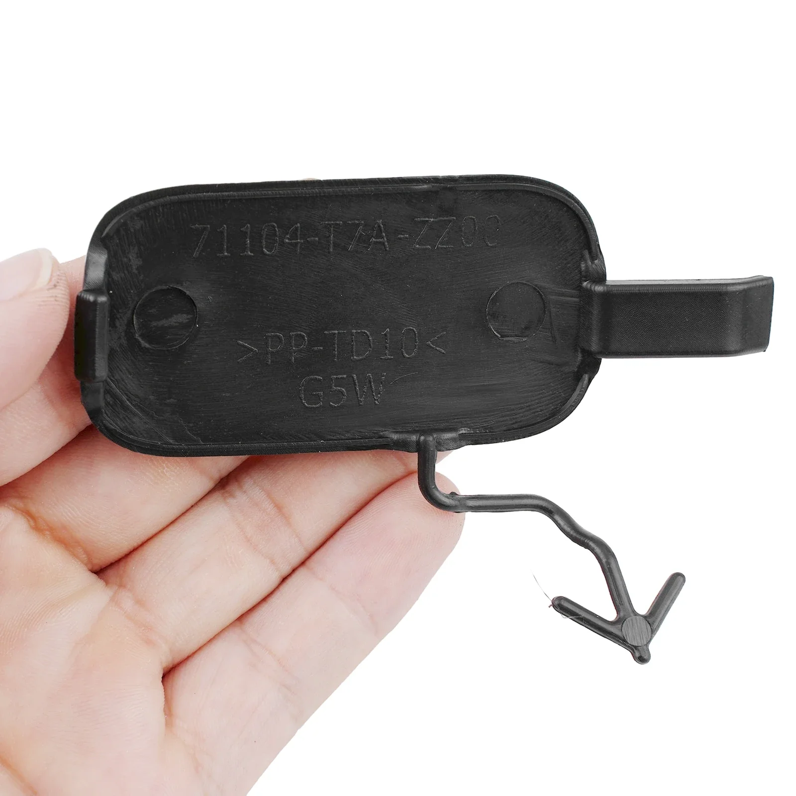 Hook Eye Cap Hook Cover Replacement 1 Pc 71104T7A000ZE Auto Parts Black Car Accessories Front Right High Quality