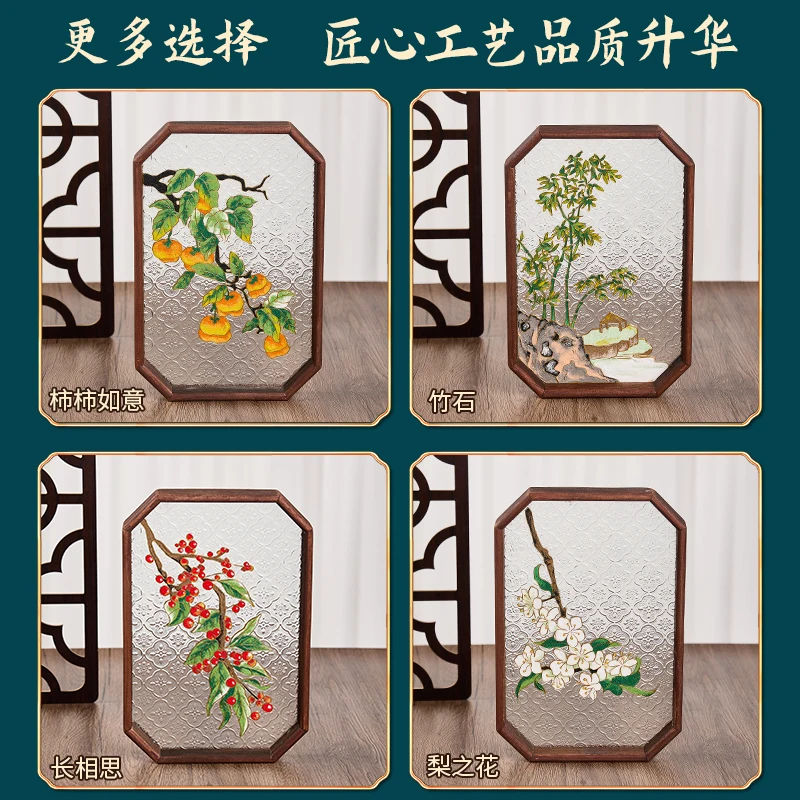 لوحة بالمينا من Cloisonne ، صينية شاي ، مواد يدوية الصنع ، زخرفة الهدايا ، التراث الثقافي ، المواد التقليدية