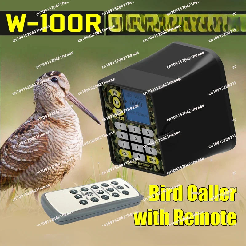 

Suitable forMP3 Bird Caller 100W waterproof with Remote ORIGINAL MANUFACTURER