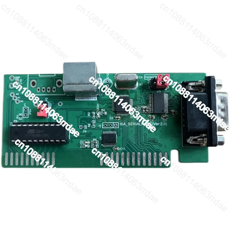 ISA Bus Expansion Card Serial Port Expansion Card PS2 Mouse Interface Optical Mouse DOS Interface 8-bit Bus