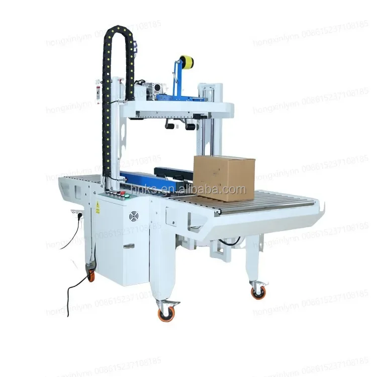 Cartoon Sealing Machine for Beverage Apparel & Textiles Tin Strip Seal Paper Bag & Carton Box Making Machine