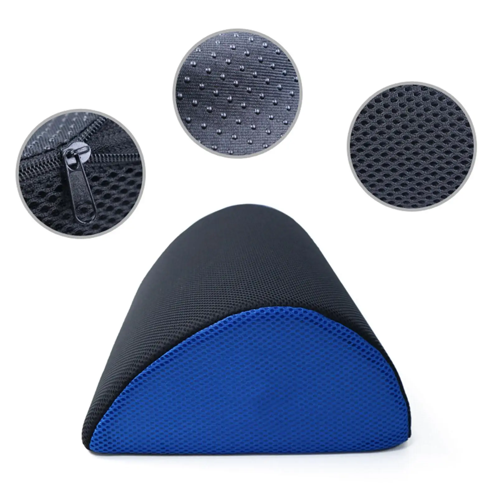 Footrest Pillow Removable Washable Portable for Office Bedroom Camping