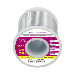 1PC 0.8mm 200 Grams of Lead Soldered Wire with Rosin High-purity Low Temperature Soldered Wire Household Tin