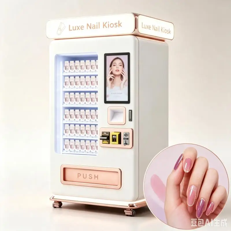 Customized Cosmetics Retail Vending Machine Beauty Product Showcase Smart Touch Control Automatic Sales Kiosk