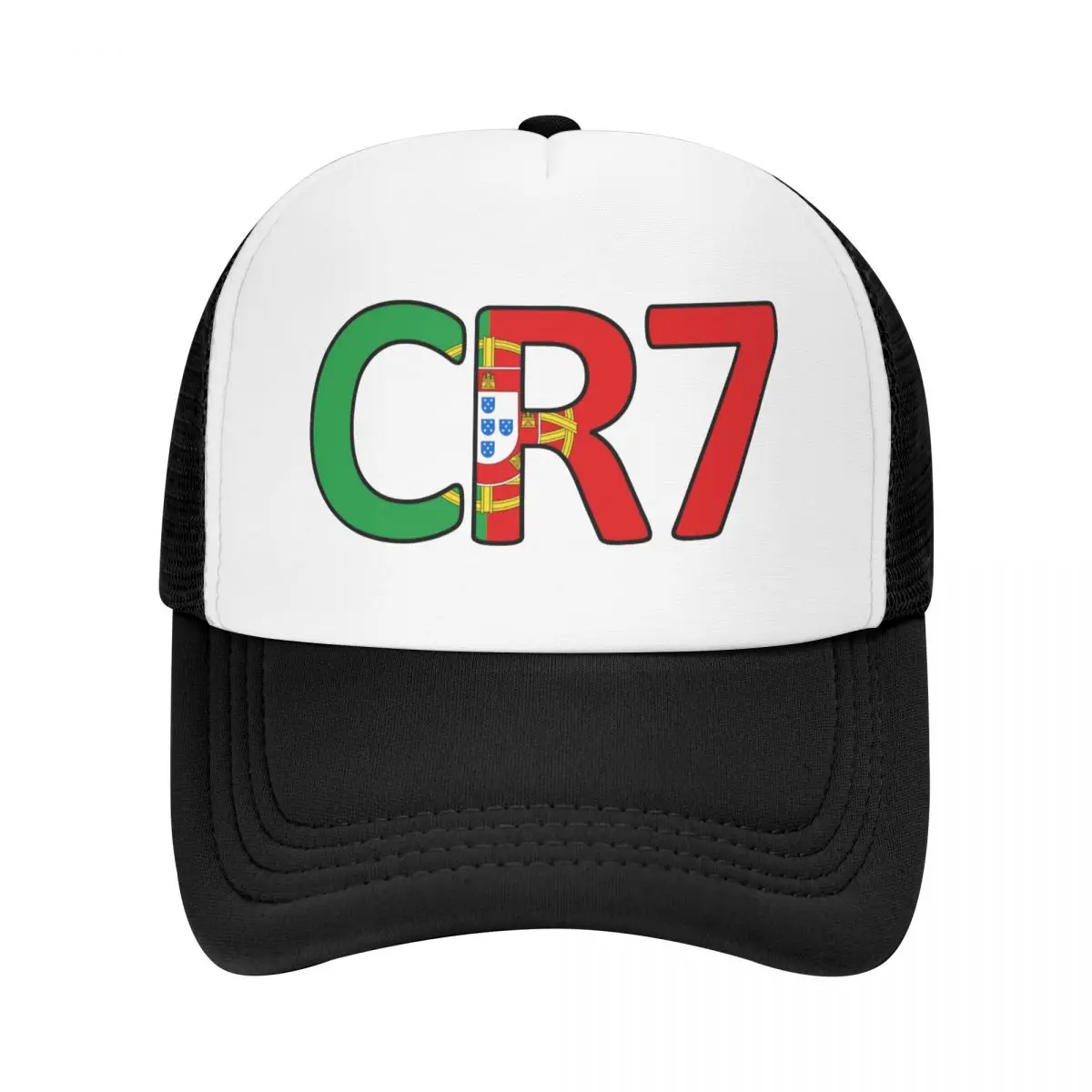 

Custom Fashion Unisex Soccer Gift Football CR7 Trucker Hat Adult Adjustable Ronaldos Baseball Cap Women Men Hip Hop Trucker Cap