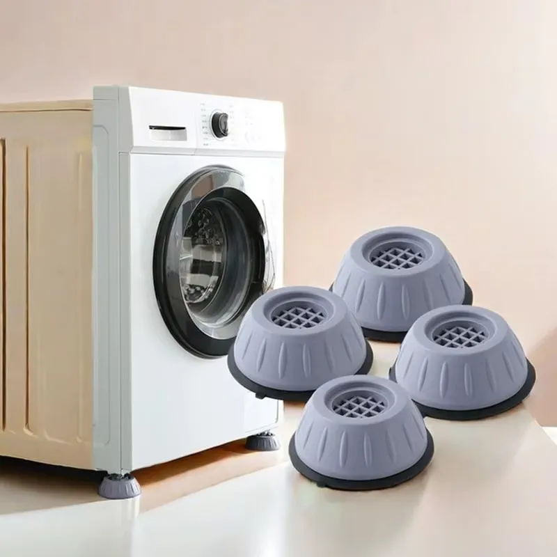 4-28PCS Shockproof Foot Pad, Rubber Pad, Anti Slip Silencer Bracket, Universal Washing Machine, Refrigerator, Furniture Foot Pad