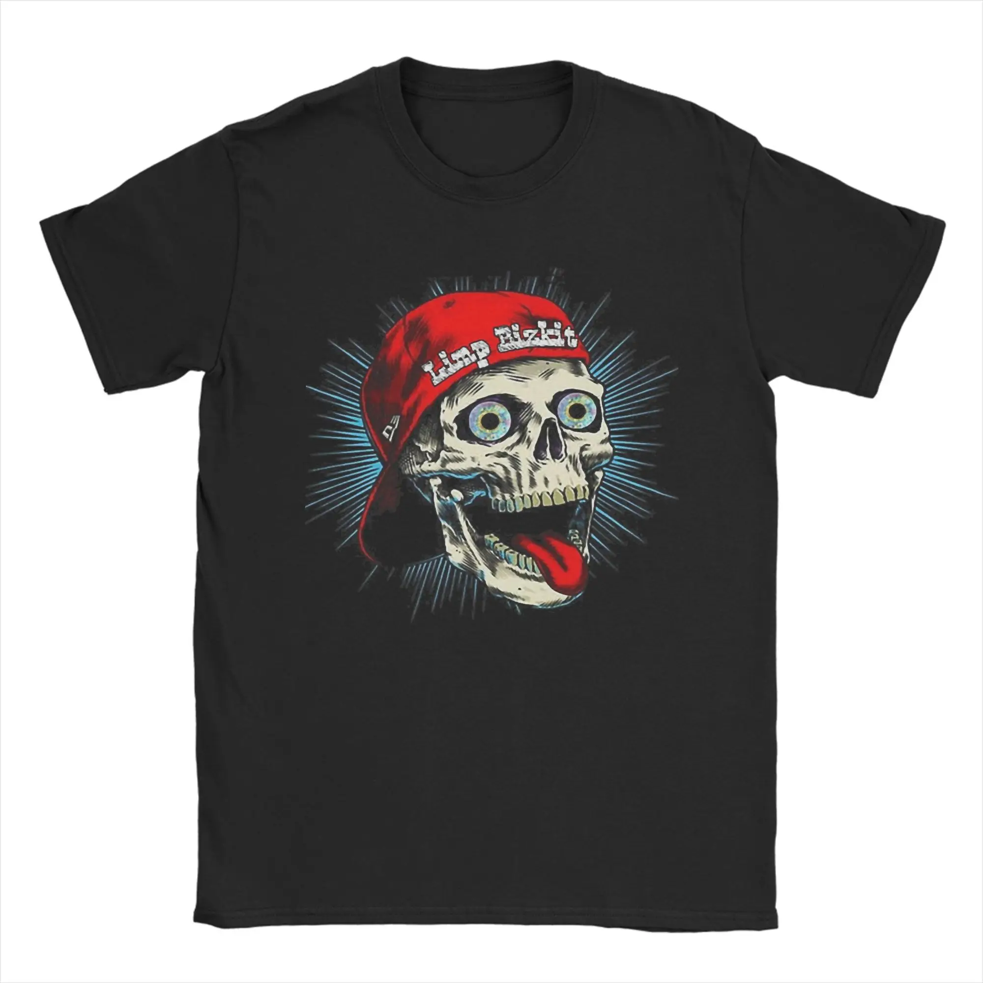 

Limp Bizkit Metal Rap Tour Men's T Shirt Fun Tee Shirt Short Sleeve Round Collar T-Shirts Cotton Summer Tops