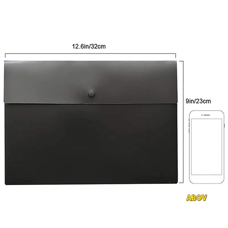 15 Folder Folder Pocket Gram Plastic Envelope Flat File Letter Organizer With Snap Closure A4 Letter Size