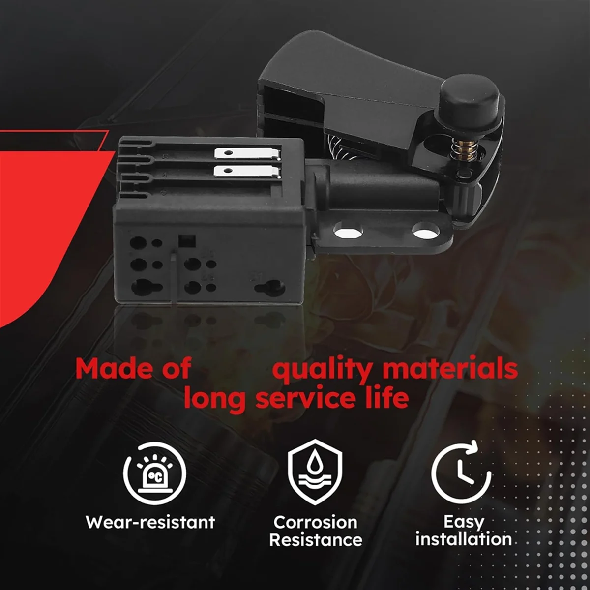 بديل مفتاح الملمع ABNJ N024326 لمفتاح الملمع DWP849، DWP849X، DWP849X-AR، DWP849X-B2، DWP849X-B3، DWP849X-BR