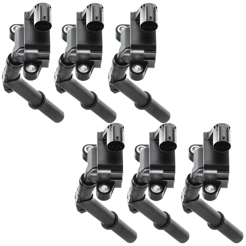 6Pcs Ignition System Ignition Coil Parts Accessories For Mercedes Benz C300 C350 S600 E350 E400 GLK350 A2769060501,A2769063700