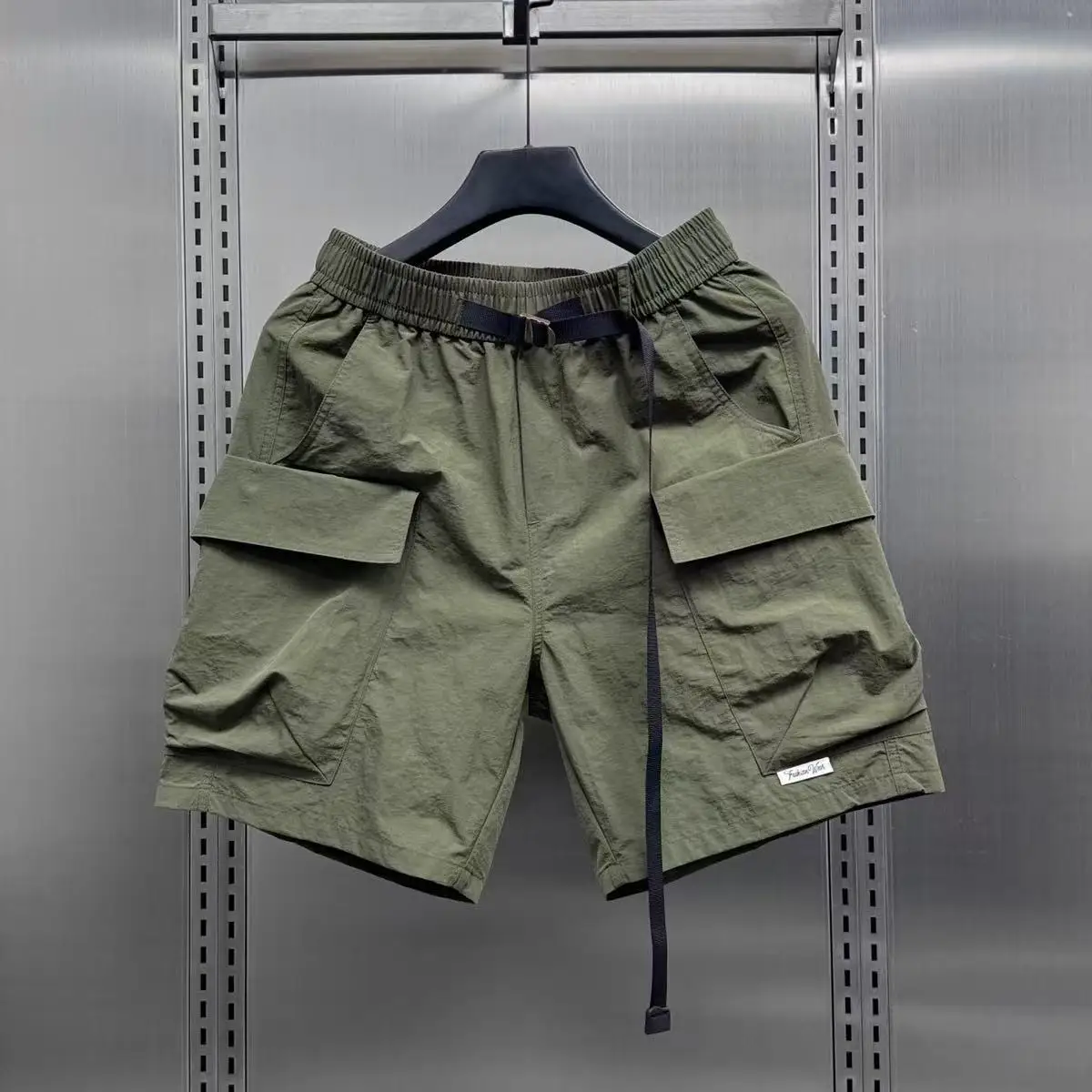 

Outdoor Men's Workwear Pants Summer New Sle Belt Straight Leg American Trendy Multi ket ort orts Five Parts