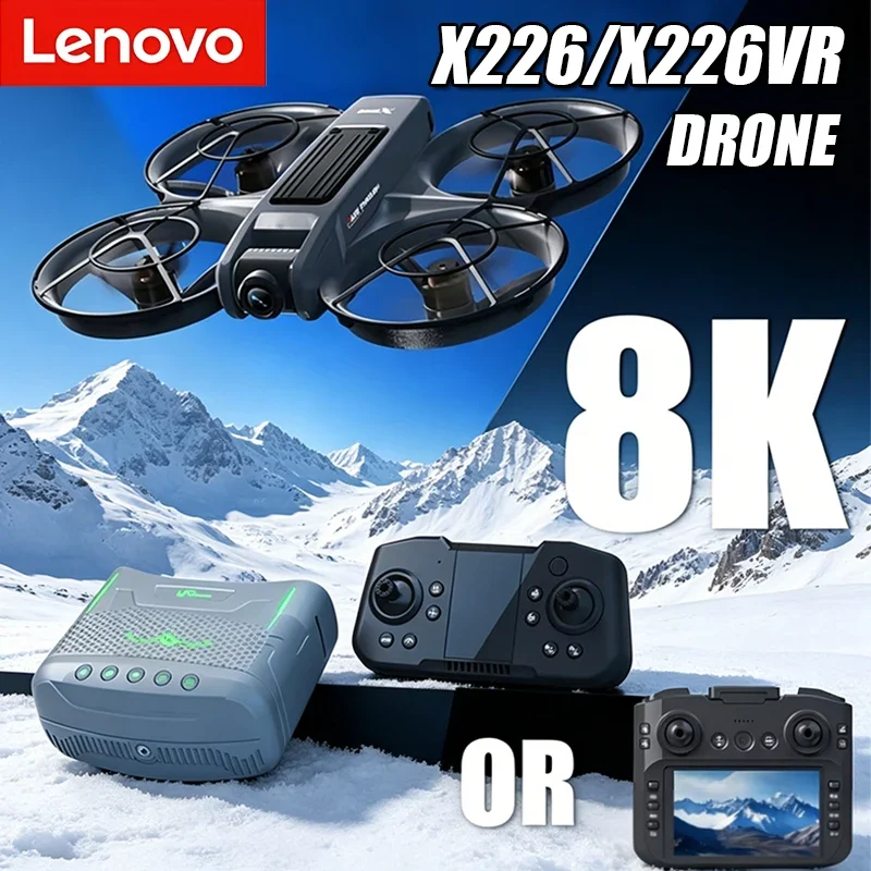 

Lenovo X226/X226VR Drone 4K Professional Dual Camera Brushless Motor Optical Flow Avoidance Remote Control Quadcopter Toys