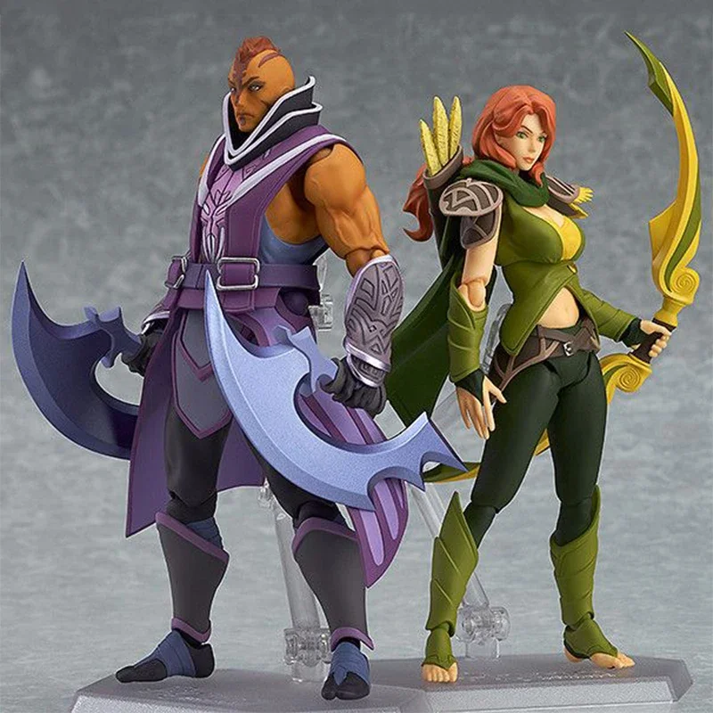 متوفر في المخزون الأصلي ماكس مصنع Figma SP 069 070 Figma 338 DOTA 2 مكافحة ماجى Windranger Lina أنيمي نموذج لجسم ألعاب الحركة الهدايا #5