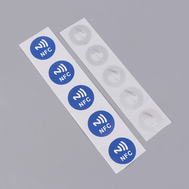 1/20/50Pcs ป้าย NFC สติกเกอร์ป้ายป้ายสติกเกอร์ RFID อิเล็กทรอนิกส์แท็ก Rewritable Secret Key สติกเกอร์แท็ก NFC