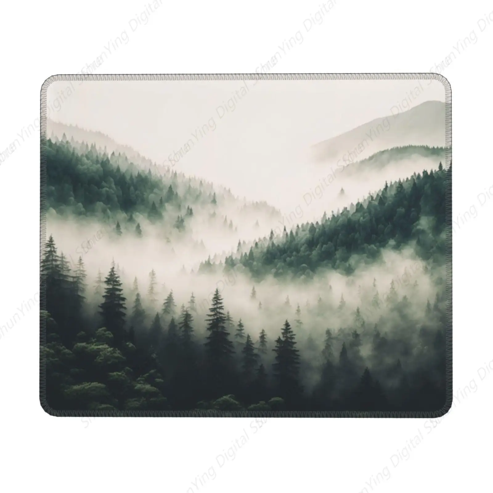 

Plant Forest Mouse Pad Anti Slip Rubber Gaming Mouse Pad Suitable For Office Mouse Pads On Laptops 18*22cm