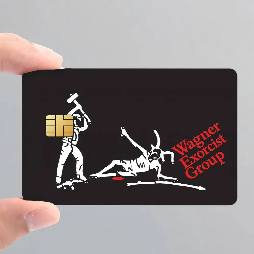 Pirate Forward Observations Group Card Stickers for Bank Access Protective Waterproof Film Cover Sticker Surprise Gift