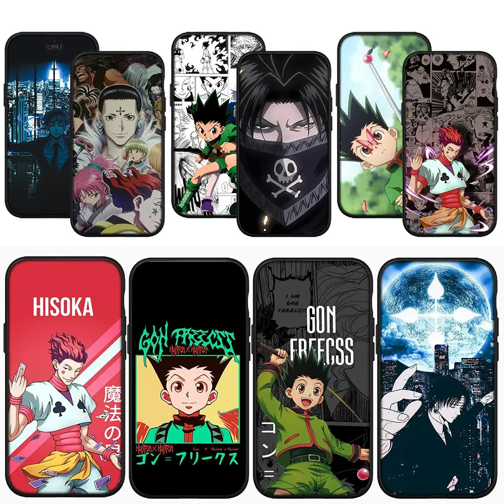 HISOKA Hxh Hunter X Hunter GON FREECSS Phone Cover for iPhone 15 14 13 12 Mini 11 Pro X XR XS Max 7 8 Plus + 15+ 8+ Soft Case