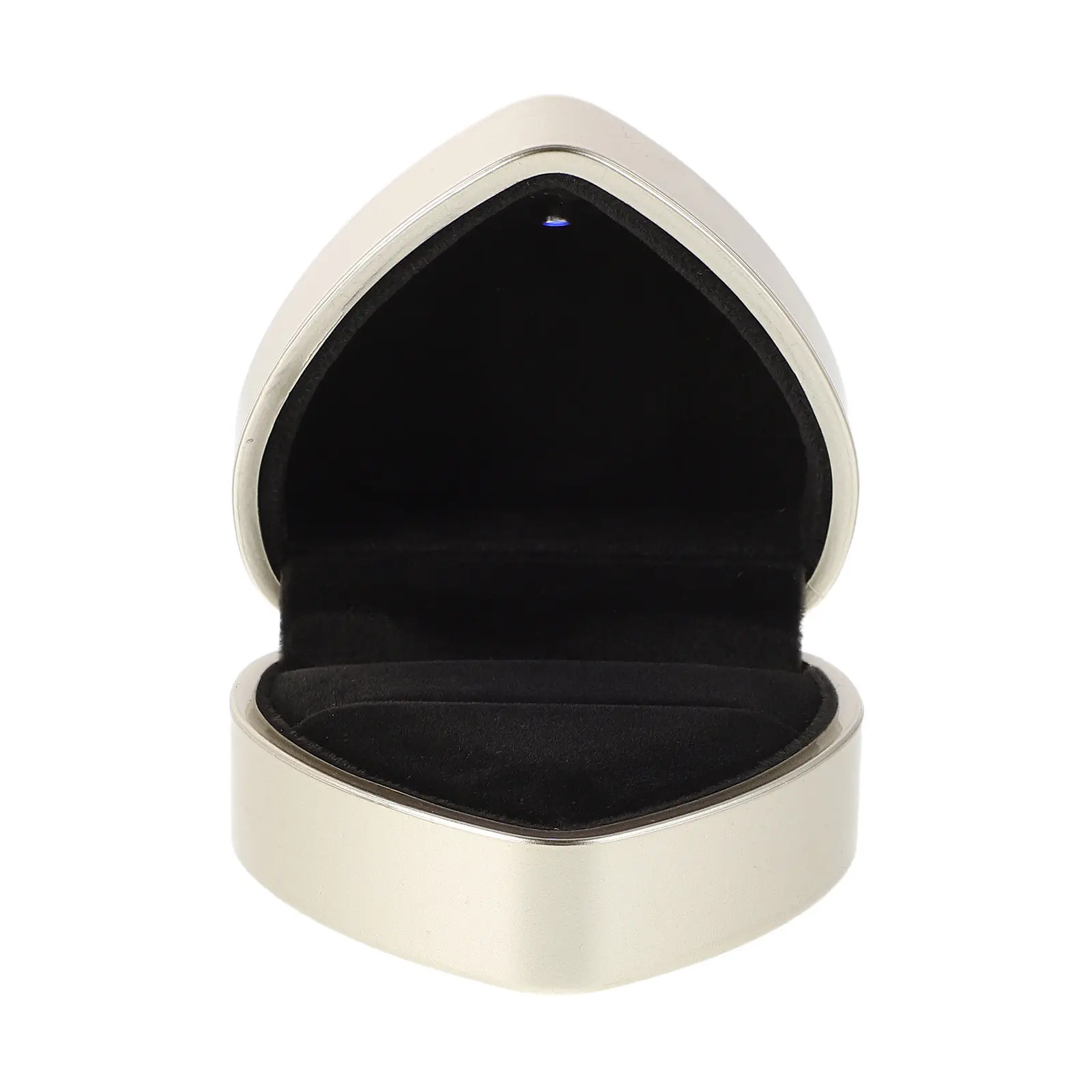 

LED Jewelry Box Multi-Compartment Organizer for Earrings Rings Necklaces Brilliant Illuminated Display Case Gift