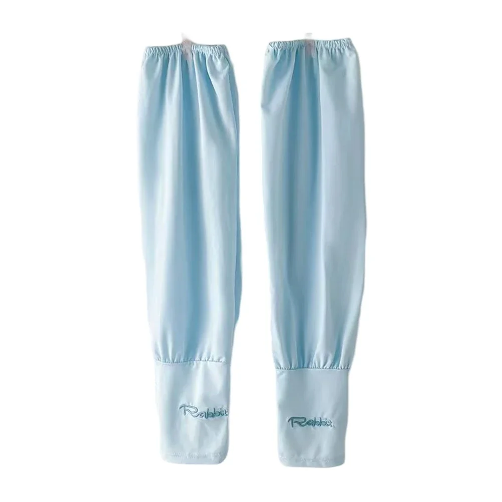 

2 шт., велосипедные охлаждающие УФ-рукава, легкие свободные солнцезащитные рукава из ледяного шелка, UPF50 +, защитный рукав для уличных аксессуаров для верховой езды