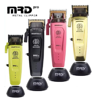 MRD Smart Brain HC-90-4 Men's Hair Clipper Professional Full Metal Lift Height Torque Digital Brushless Motor Cordless Clippers