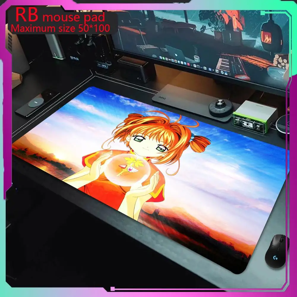 MousePad Card-captor Sak-ura Mouse Pad Electronic game mouse pad with anti slip and wear-resistant size suitable for desktop