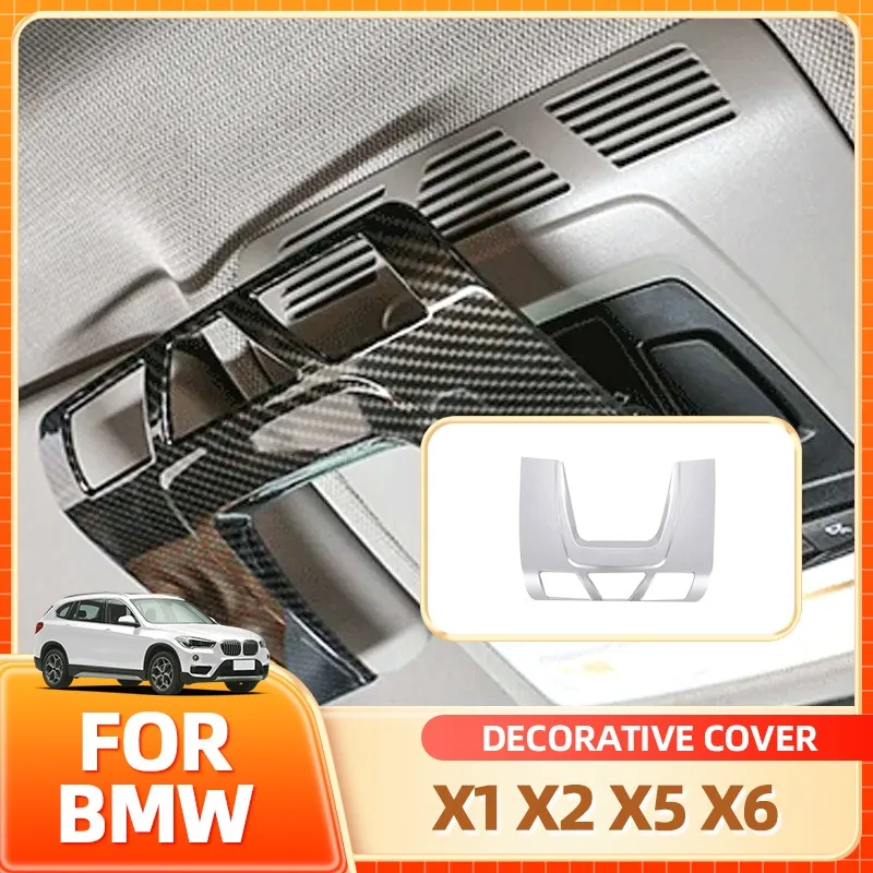 Горячий ABS салон автомобиля, передний светильник для чтения, крышка лампы на крыше, накладка на панель для BMW 1, 2, 3, 4 серии X1 X2 X5 X6 F20 F22, подстаканники