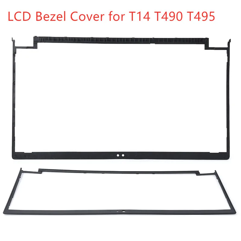 Reemplazo de cubierta de bisel LCD, carcasa de marco frontal de pantalla para Lenovo Thinkpad T490 T495 P43S T14 Gen 1 P14S Gen 1 Gen 2 Laptop
