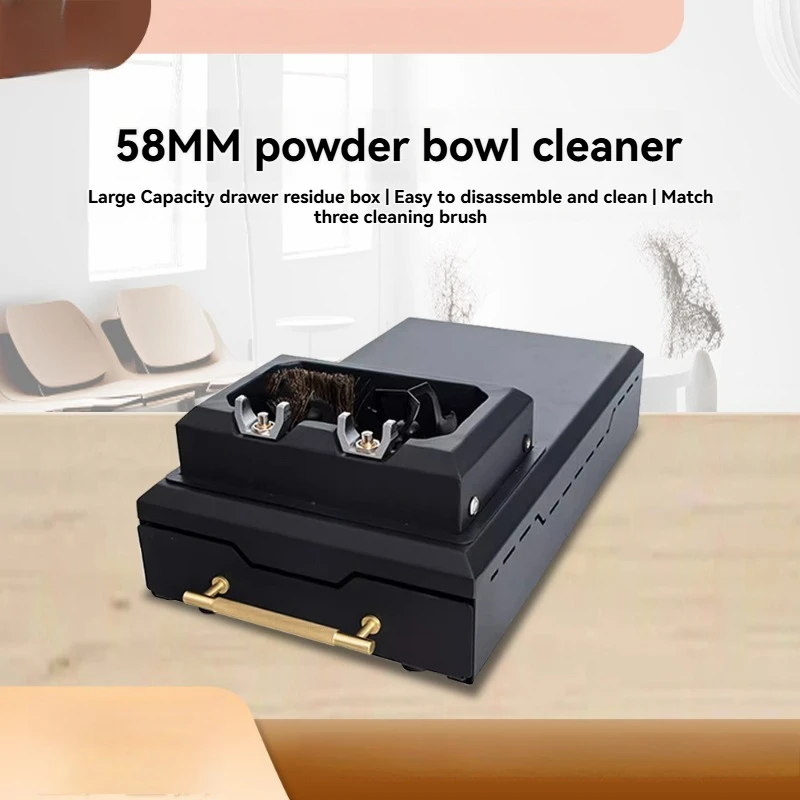 Electric Portafilter Basket Cleaner, Easy Disassembly for Commercial & Home Use, Coffee Filter Cleaning Tool