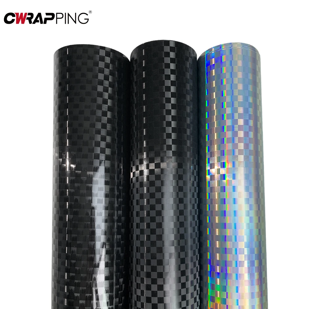 

Car Sticker Plaid Glossy Matte Car Film Covering Vinyl Wrap Air Bubble Free Films Car Accessories Exterior Interior Decoration