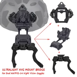 Nylon L4 G24 L4G24 NVG uchwyt na aluminiowy kask akcesoria mocowanie J ramię Fit OPS Core Shroud Fast Wendy kask Mich Mount