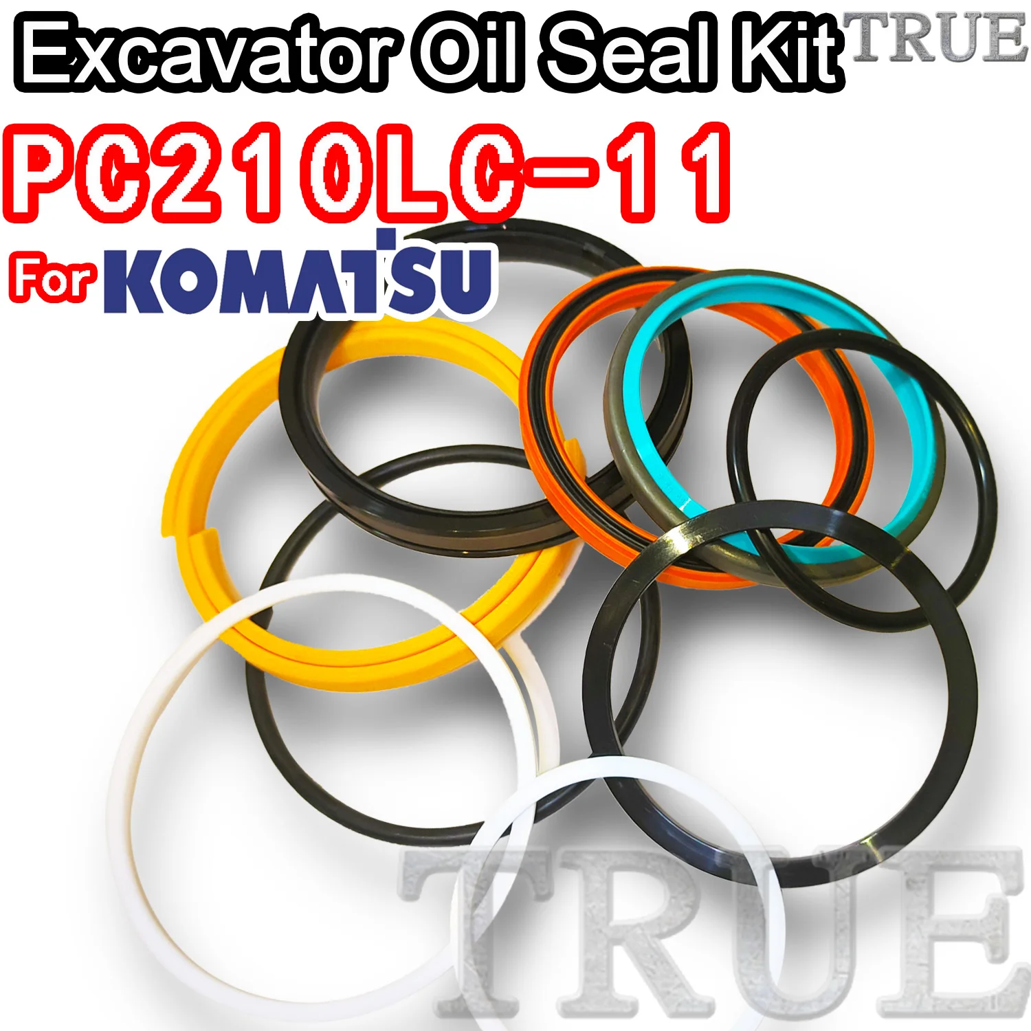 For PC210LC-11 KOMATSU Oil Seal Excavator Repair Kit PC210LC 11 TRAVEL Joystick Engine O-ring Cylinder BOOM ARM Bucket Hydraulic