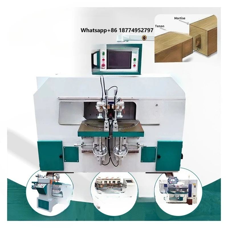 Woodworking CNC Tenoning Machine Moritse Machine CNC Timber Frame Tenoning and Mortising Machine
