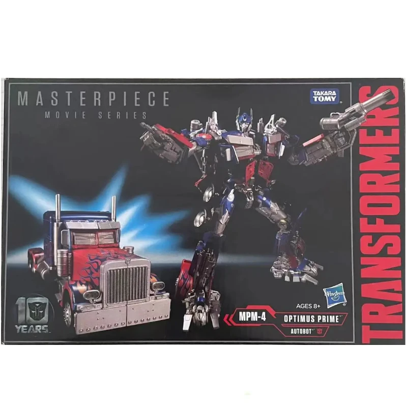 In stock TAKARAMP Transformers MPM04 Optimus Prime anime action model toy gift collection figure