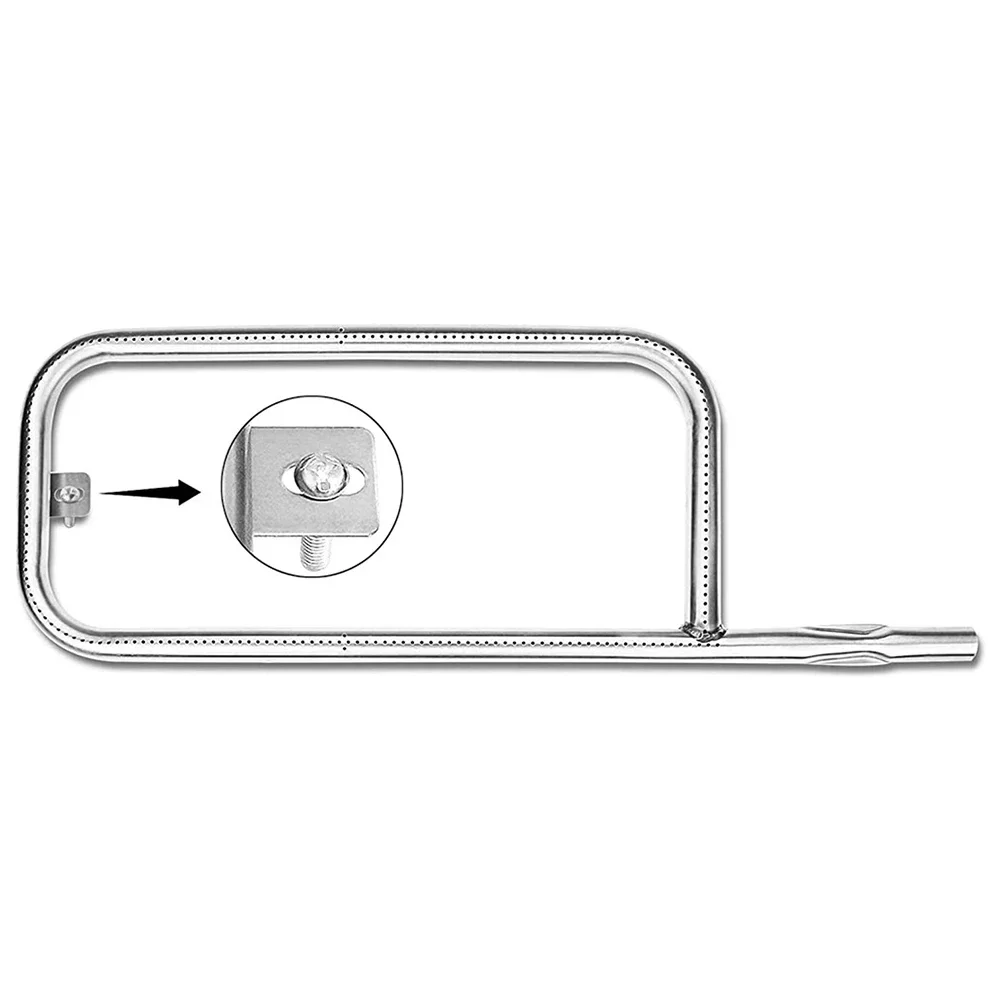 60040 bruciatore pezzo di ricambio 304 griglia per barbecue in acciaio inox parte 17 pollici griglia bruciatore parte di ricambio per Weber Q100