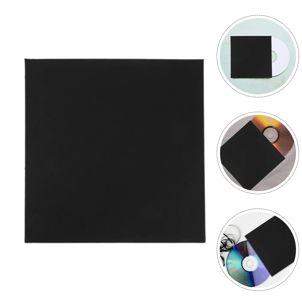 

10 Pcs CD Bag Sleeves Holder Dvd Holders Storage Cases Blank Envelopes Organizer