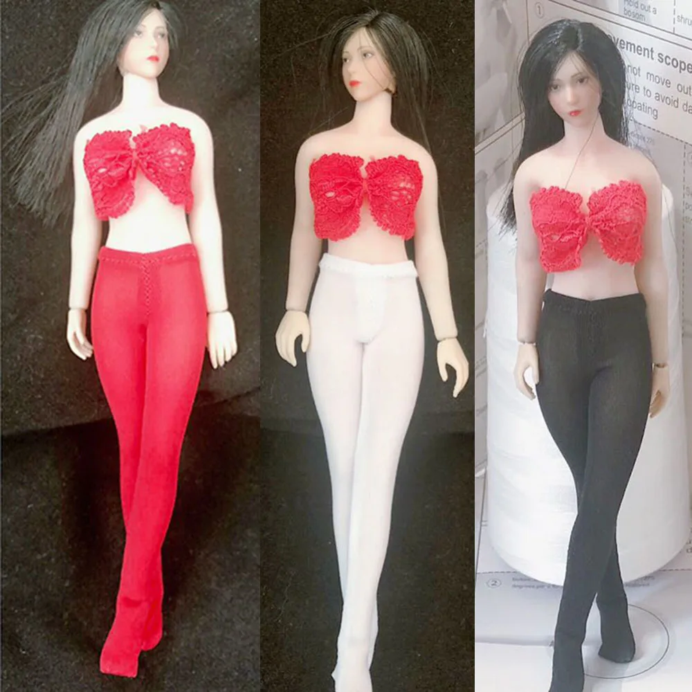 3 Colors 1/12 Scale Tight Stretch Slim Ice Silk Leggings Stockings Pantyhose Accessory for 6 inches Action Figure Doll