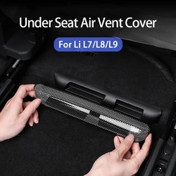 For Leading Ideal Li LiXiang L7 L8 L9 2022 2023 2024 Underseat Air Conditioning Vent Protective Cover for LiXiang L7 L8 L9