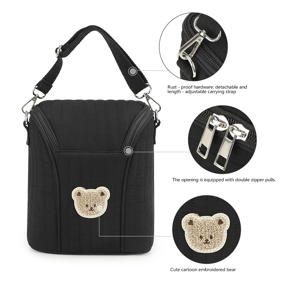 Portable Travel Breast Milk Ice Bag Thermal Insulated Mommy Bag Multifunctional Storage Bag For Milk Bottle Breast Pump Outdoor