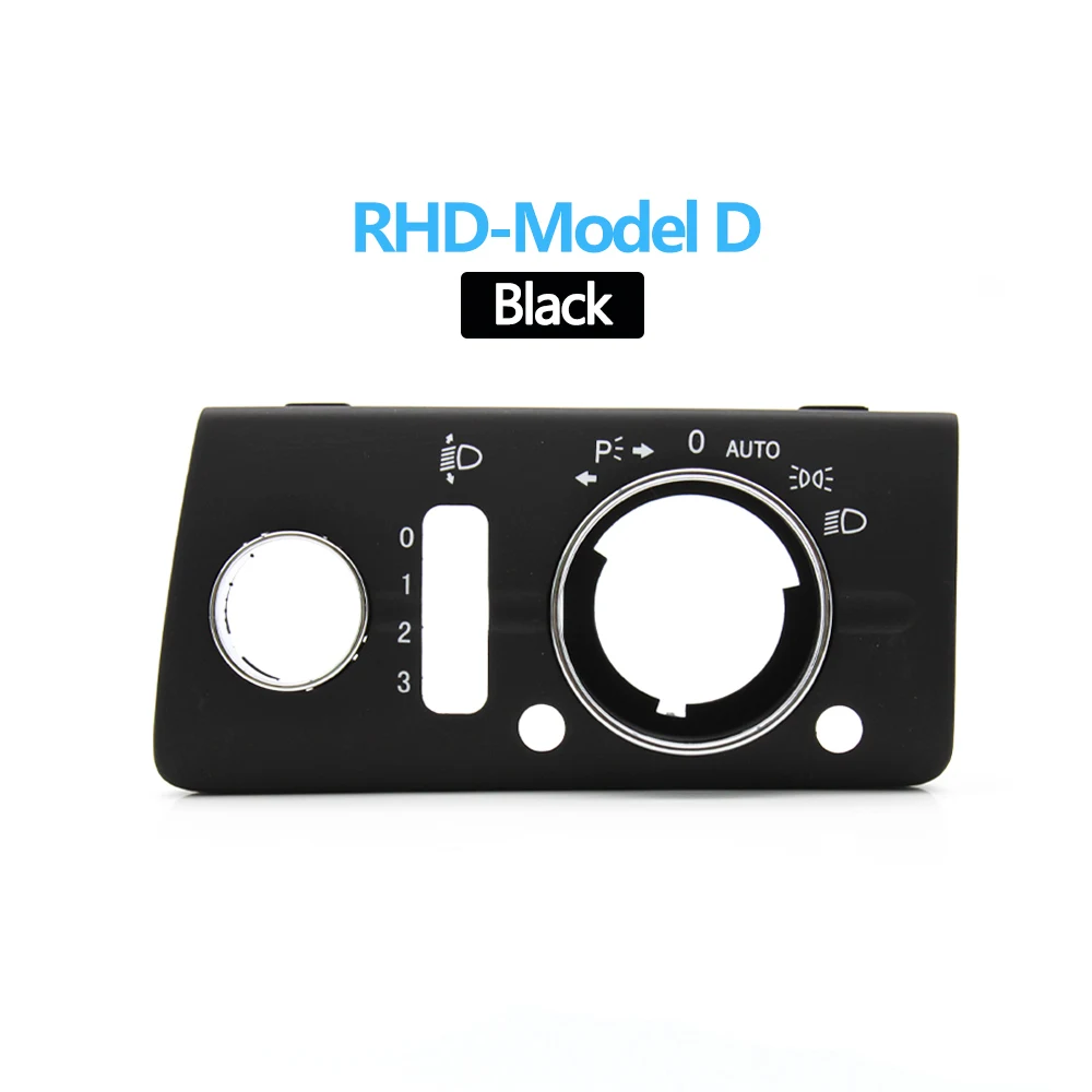 LHD RHD Front Dashboard Scheinwerfer Lampe Schalter Abdeckung Trim Ersatz Für Mercedes Benz W211 E Klasse 320 350 550 2003-2008
