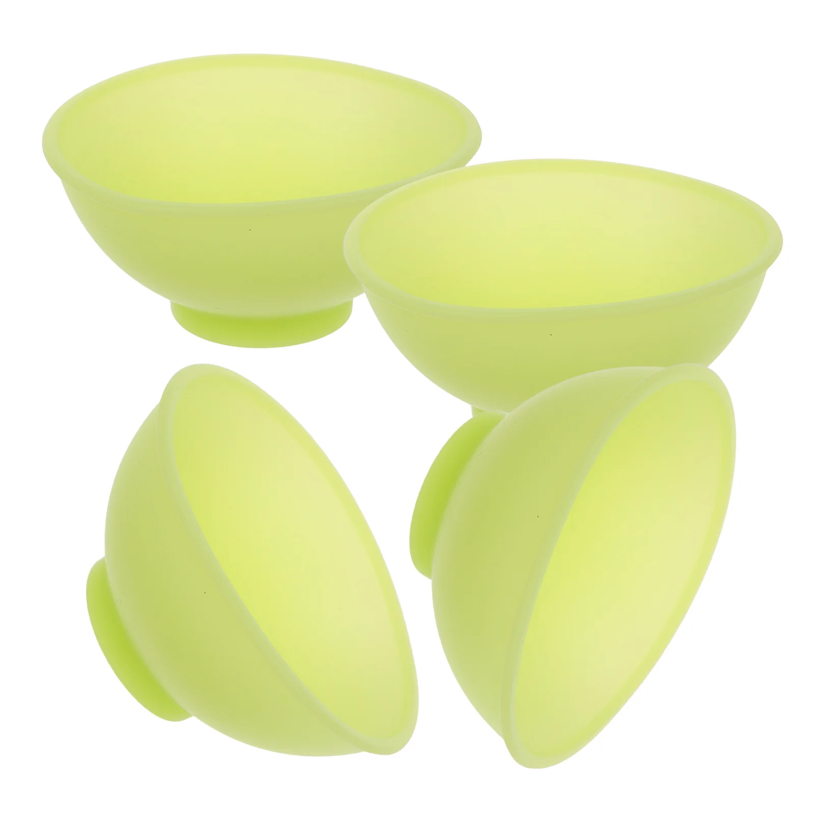 

4 Pcs Silicone Small Bowl Mask Making Food Supplement Beauty Accessories Facial Mixing Silica Gel Diy Tool Baby