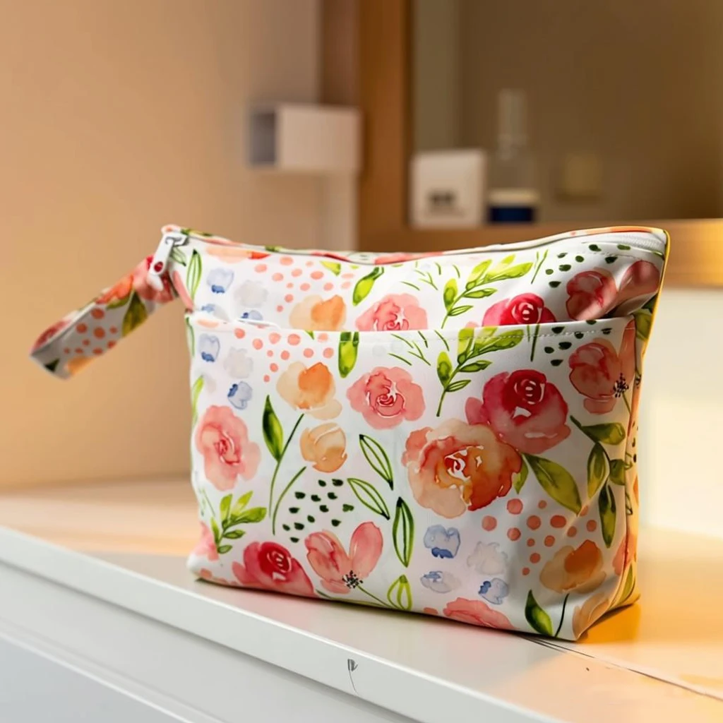 

Водонепроницаемая подвесная сумка-органайзер для детских подгузников и аксессуаров, с разделением на сухое и влажное, для путешествий и активного отдыха