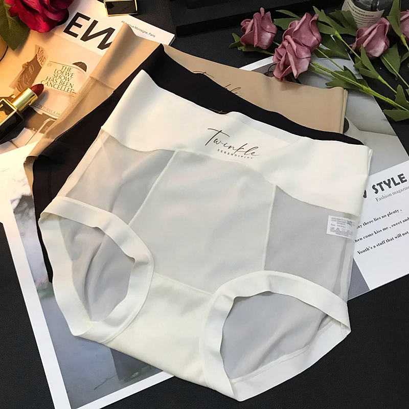 

3PCS/Set Luxury Floral Embroidery Lace Panties Women Briefs Sexy Hollow Lingerie Female Underwear Ladies Breathable Underpants