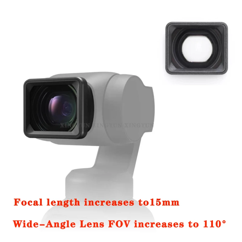 Original For DJI OSMO Pocket 2 Wide-Angle Lens FOV increases to 110° with no distortion Equivalent focal length increases to15mm - Image 3