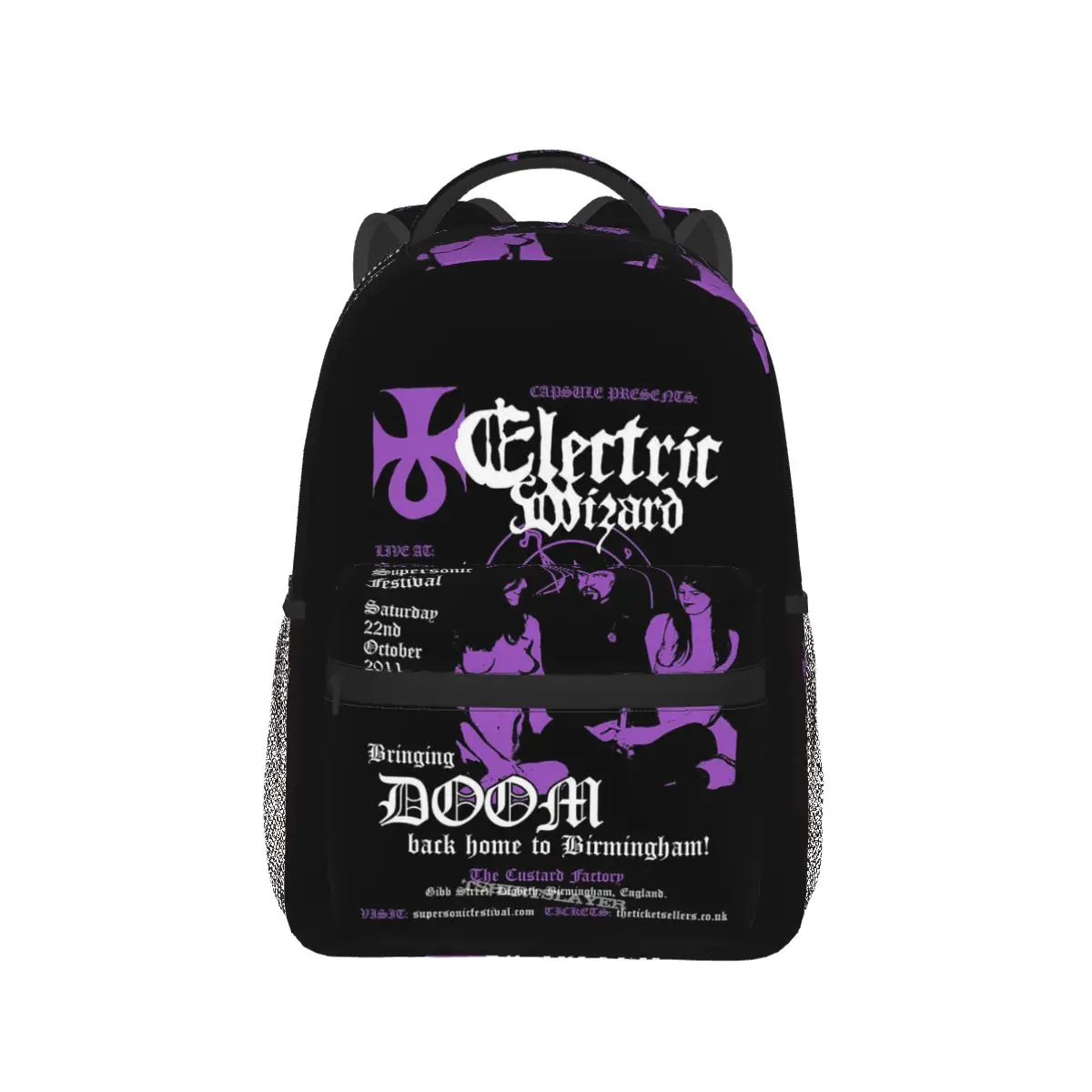 Electric Wizard Dopethrone Old School UK Doom Stoner Metal Backpack Hot Sale Daypack Children BookBag School Bag Shoulder Bags