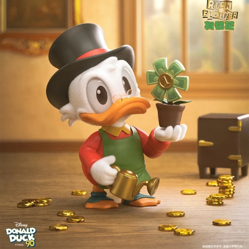 Disney Donald Duck Club Series Blind Box Dais The Trio Scrooge Mcduck Anime Figure Hand Collectible Play Toy Doll Gifts